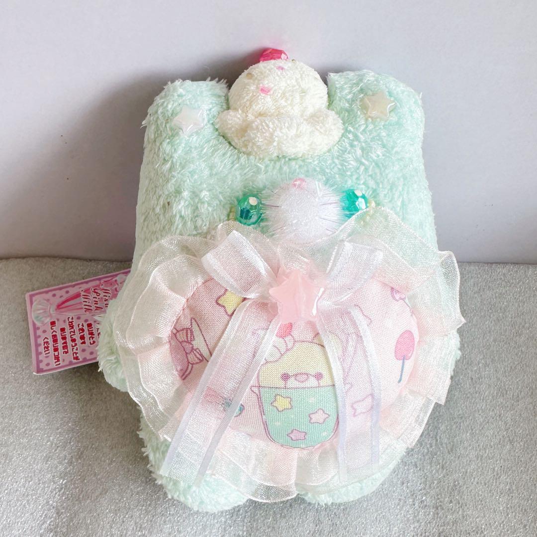 

[USED] misa pinkmilk Artist Felt Plush Toy Teddy Bear Handmade