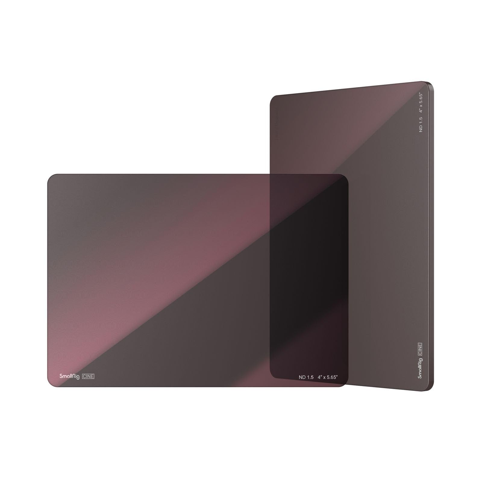

SmallRig 4 x ND Square Neutral Density Light 4mm B270 Optical Glass for Matte Box Outdoor 4226 5.65 1.5 (5-Stop) Filters, 3.13% Transmission, Thick,