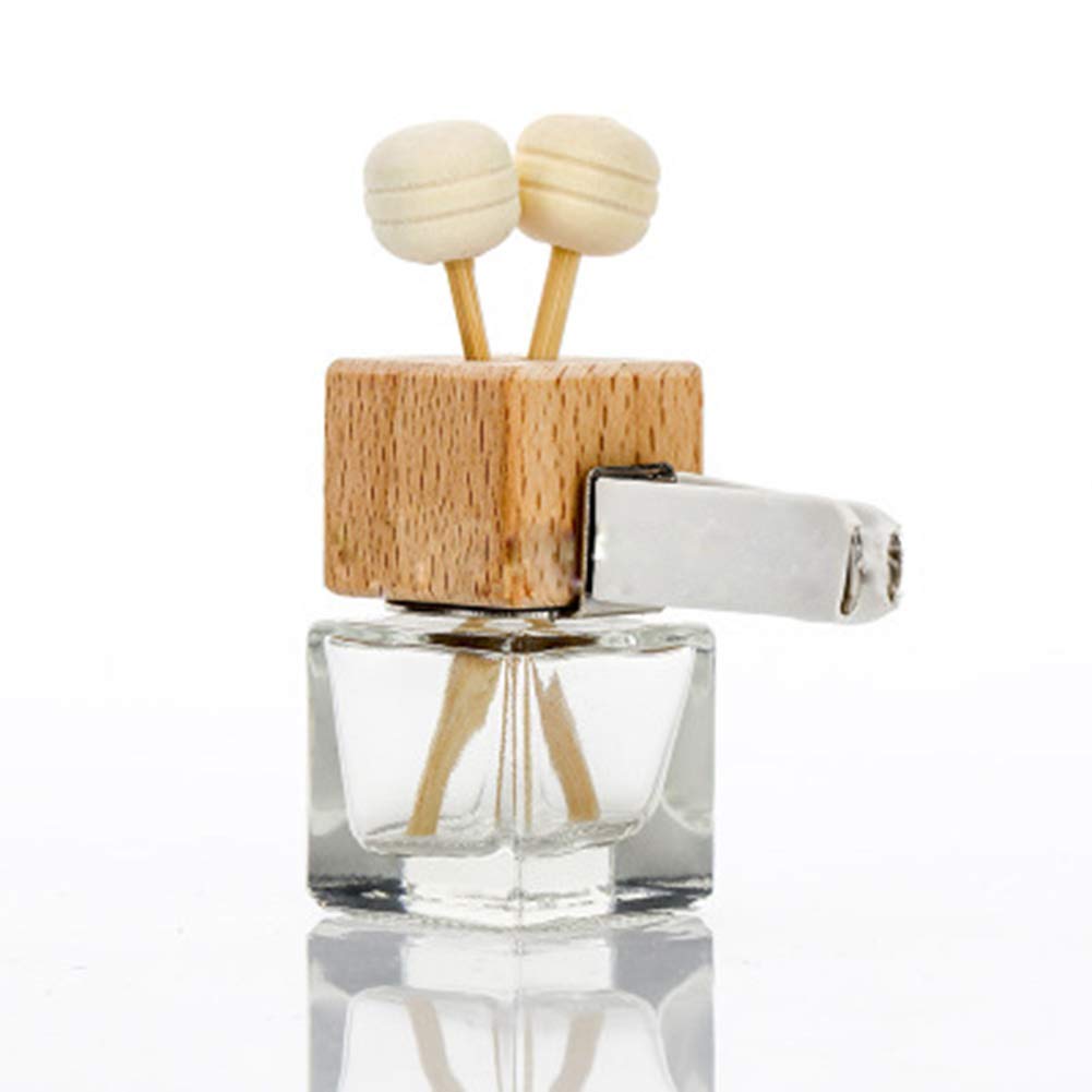 4 Pack Empty Bottle Car Vent Clip Auto Bottle Aromatherapy Ornament Decoration