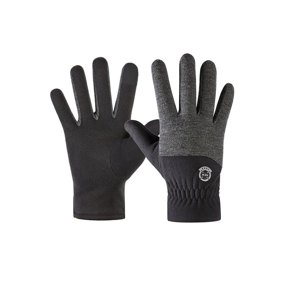 

Thickening Touch Screen Gloves Warm Cycling Mittens Fashion Velvet Gloves Outdoor