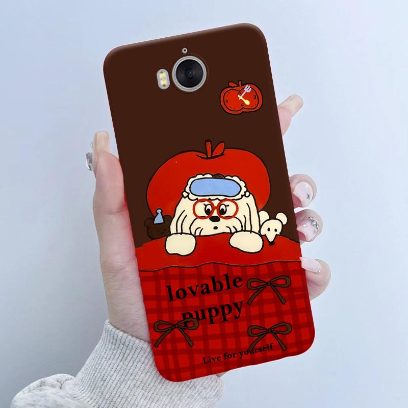 For Huawei Y5 2017 Y6 2017 Phone Case Butterfly Flower Girl New Design Soft Silicone TPU Back Housing for MYA-L22 MYA-U29 Covers