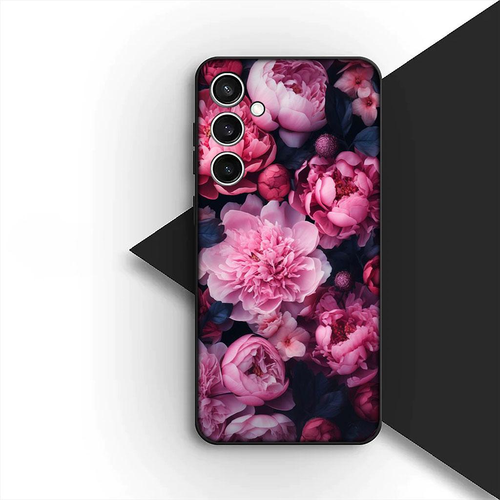 Poppy Flower Bloom Fashion Phone Cover for Motorola Moto G55 G45 G75 G85 G13 Edge 50 30 Fusion 40 NEO Ultra Pro Soft Case