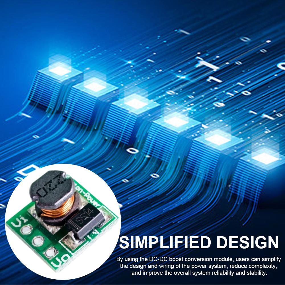 Mini DC DC Boost Voltage Module 1.5V 1.8V 2.5V 3V 3.3V 3.7V 4.2V To 5V Miniature Booster Converter Modules 0.9-5V To 5V
