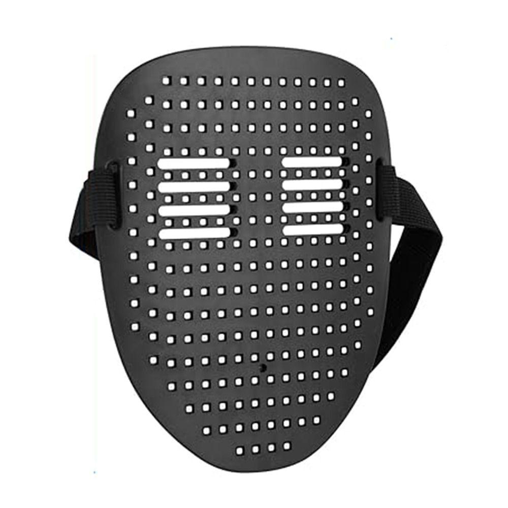 LED Lighted Halloween LED Mask Change Face Sensing Face Masks Comfortable Light Up Mask Unisex