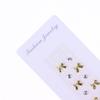 20Pcs/Sheet  Gilded Butterfly  Ear Point Stickers Ear Pressure Stick Acupuncture Auricular Ear Stickers Massage