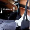 High Quality Foam Airplane Foot Hammock With Adjustable Sling Strap Lightweight Car Back Seat Accessories for Plane Travel