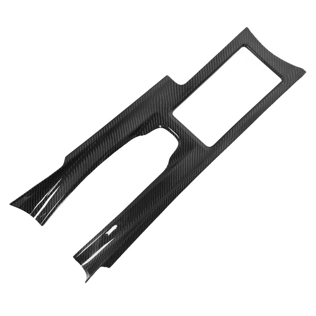 Center Control Panel Frame Decorative Sticker Carbon Fiber Interior Gear Shifter Trim Accessories Fit for GTR R35