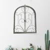 Metal Wall Decor with Arched Window Theme