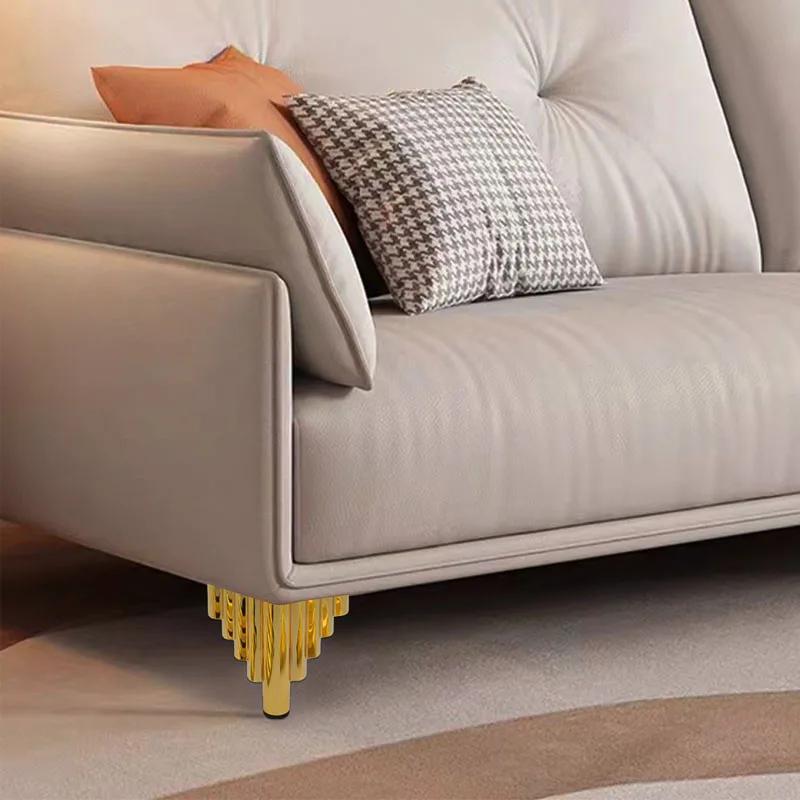 4 قطع من أرجل الأثاث ذات السطح المثلثي المتينة الأساسية لأريكة السرير والأرائك وخزانة الملابس مع واقيات أرضية مطاطية