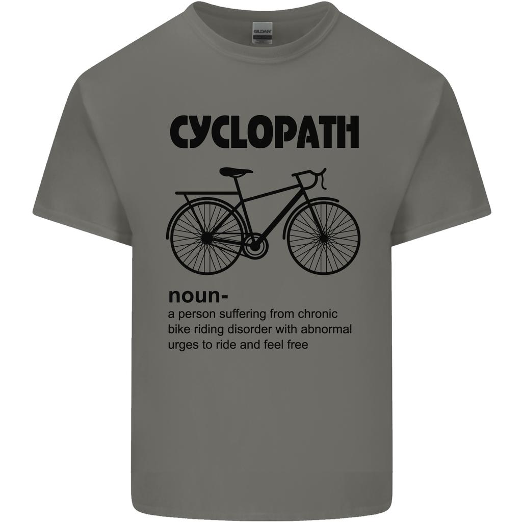 Cyclopath Vtipný Cyklista Cyklista Kolo Unisex Lehký Bavlněný Tričko
