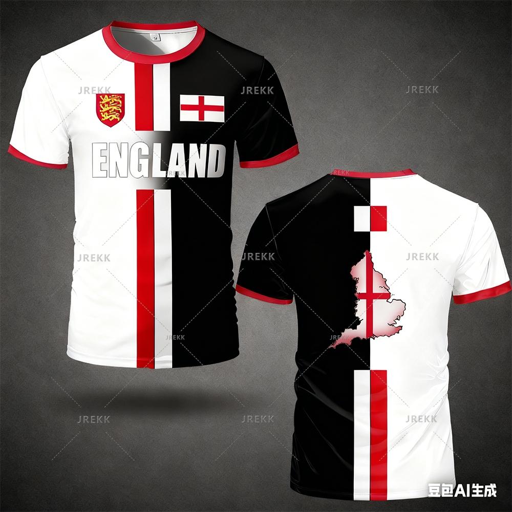 Men's Sports T-shirts Maillot Football Oversized Quick Dry Tops Unisex Casual Tees Tops