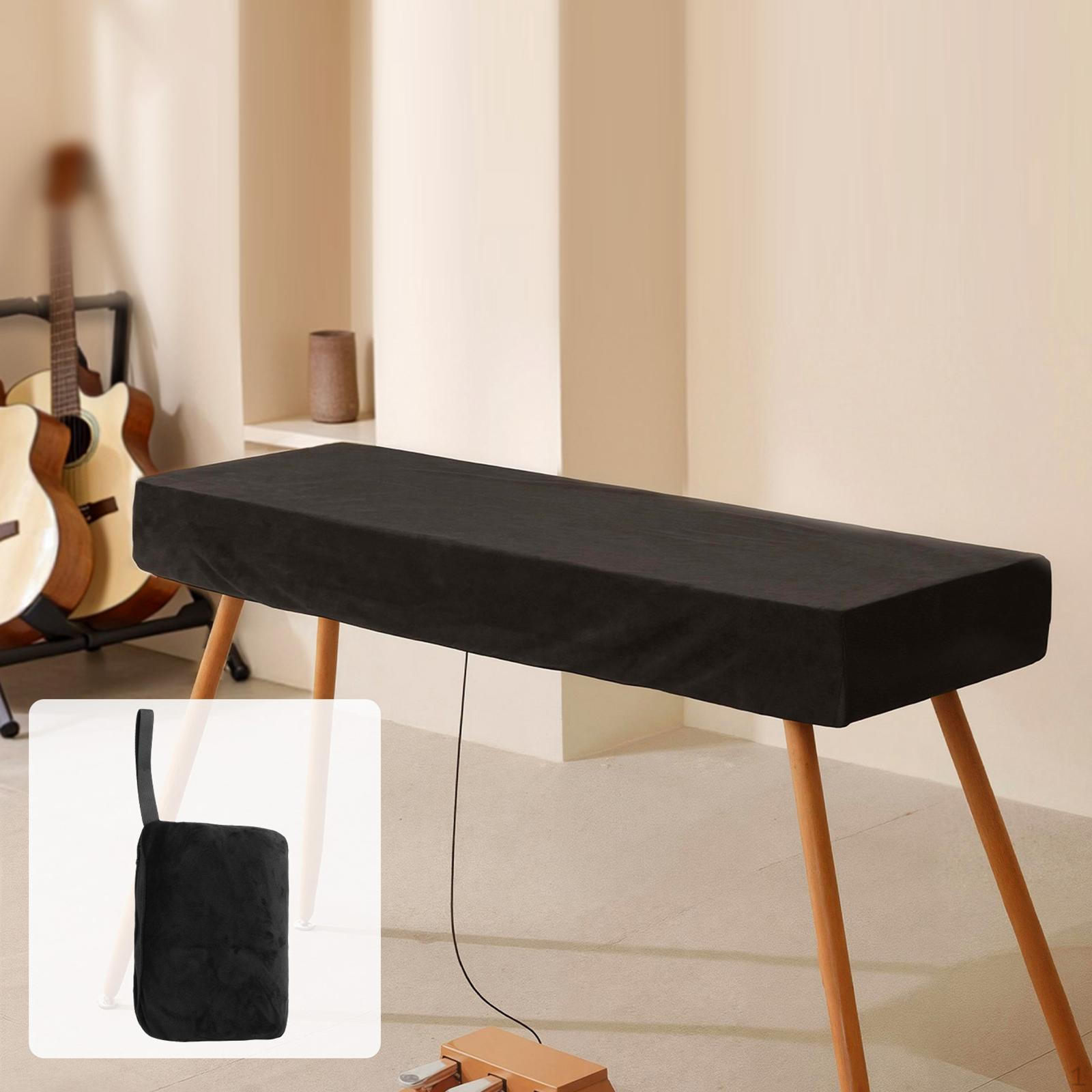 

Piano Keyboard Dust Cover with Drawstring Durability Professional Protection Practical Essential