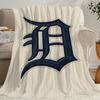 D-Detroit T-Tigers Baseball Blanket Blanket for Couch Sofa Travel Home Hiking Picni Bed Beding Flannel Blanket birthday gift