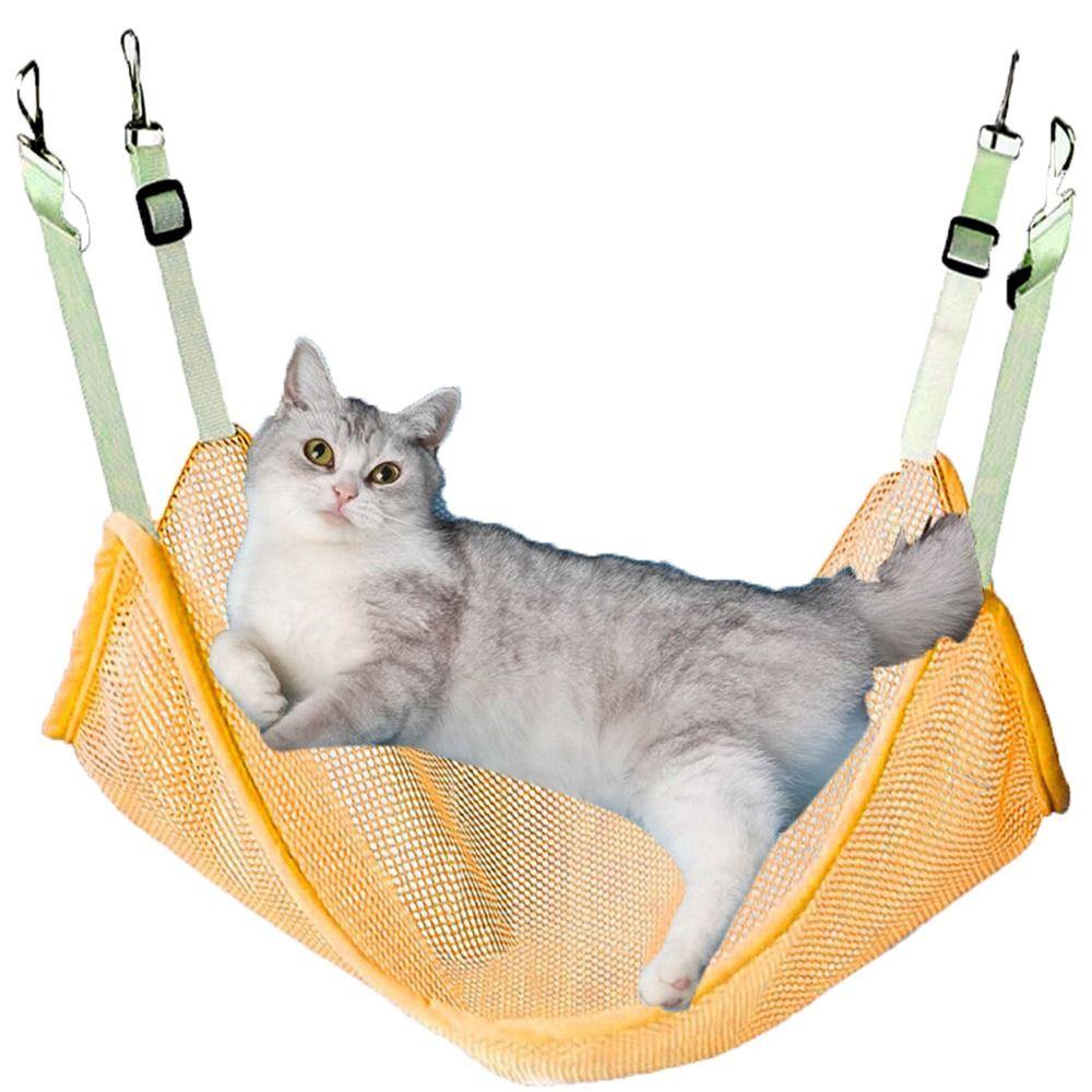 Atmungsaktive Katzen Netz Hängematte Langlebige Haustierkäfig Hängematte Katzenzubehör Haustiernest Indoor