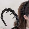 Fashion Non-slip Hairbands For Women Wave Top Anti-Slip 1pc Hairband Toothed Tooth Headbands Ne F7Q9