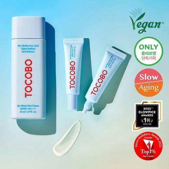 TOCOBO Bio Watery Sunscreen Planning (50ml+10ml*2ea) SPF50+ PA++++