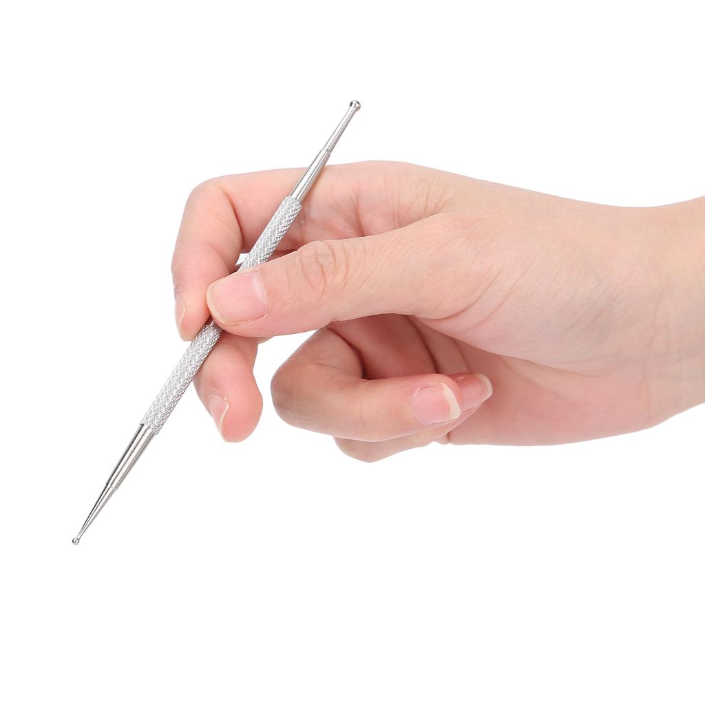 5pcs Double Head Nail Art Dotting Pen Stainless Steel Nail Painting Pen DIY Decoration Dotting Pen