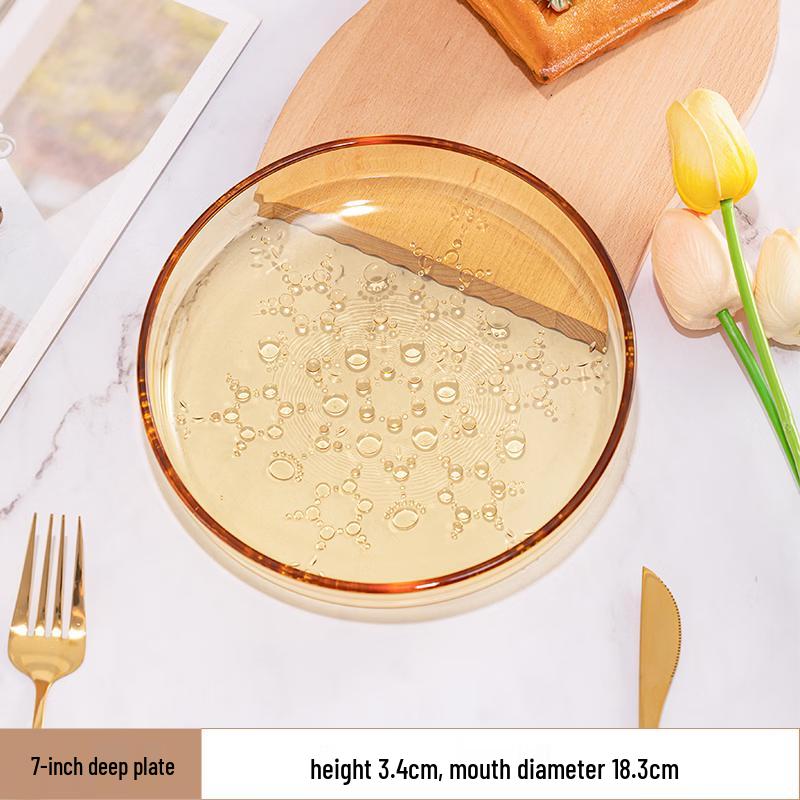 Shan Chong Shan 7-inch Snowflake Plate 2-Piece Set