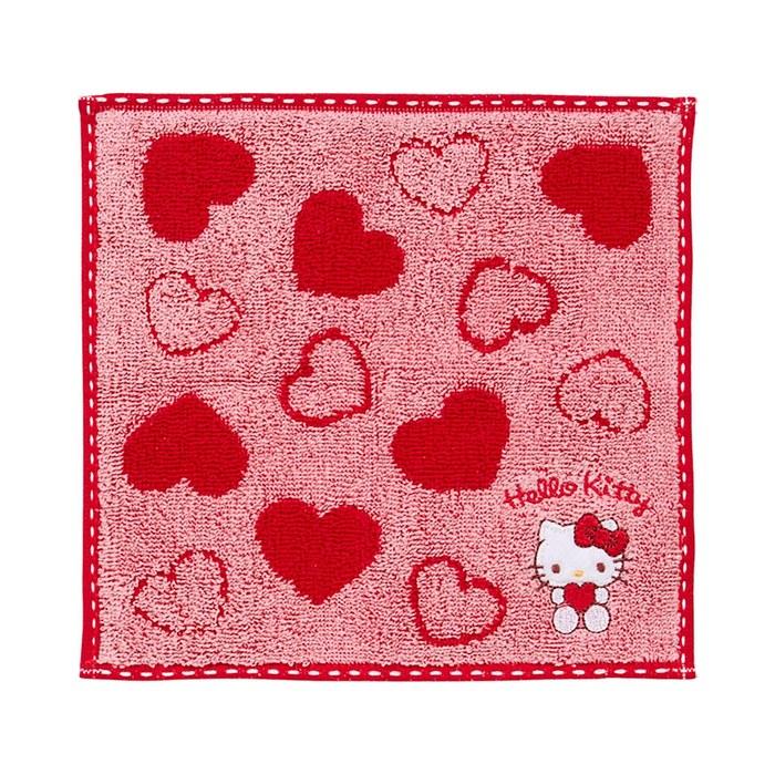 Sanrio Hello Kitty Petit Towel (Stitch) 583367, Approx. 20cm x 20cm