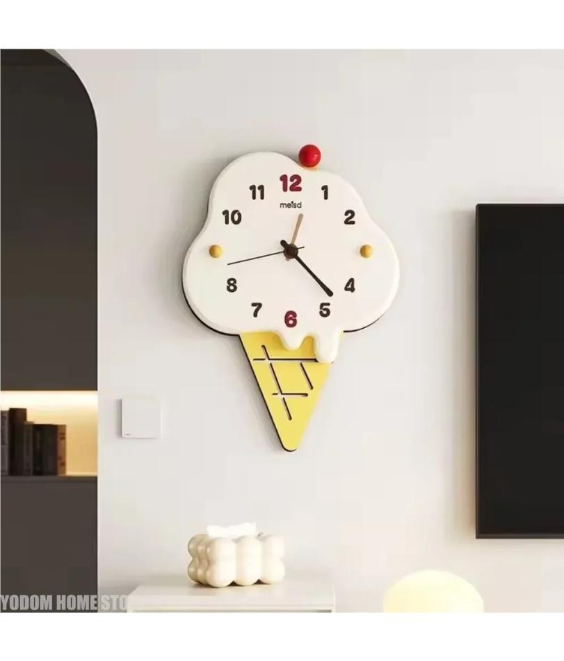 Premium Luxury Fashion Wall Clock - Unique Cute Design, Elegant Home Decor Reloj De Pared for Living Room Bedroom