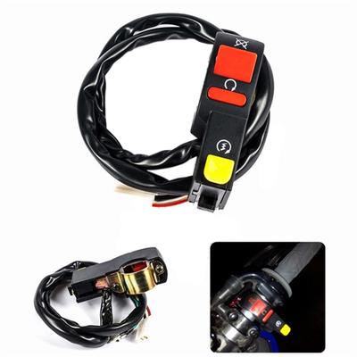 Elektryczny Start Stop On Off Przycisk Kill Switch Motocykl Dirt Atv Quad Bike