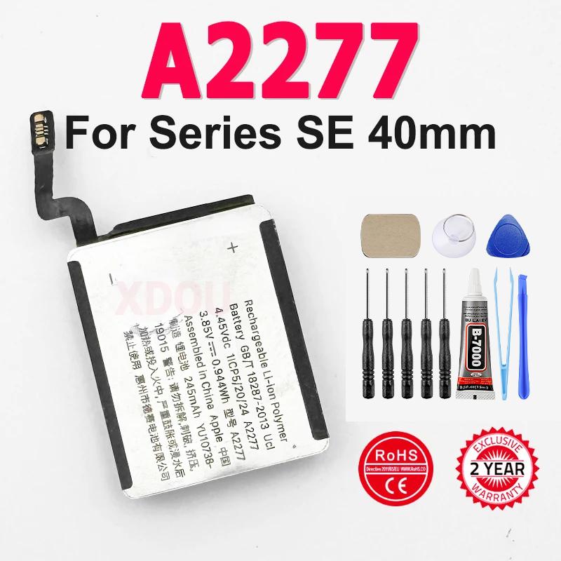 New Genuine Replacement Battery For Apple Watch Series SE 4 5 6 GPS LTE Bateries IWatch S4 S5 S6 40mm 44 mm Batteria +Free Tools