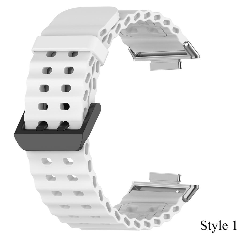 Voor Redmi Watch 6 Siliconen Polsband Voor Redmi Watch 5/4 Horlogebandje Voor Xiaomi Mi Band 8/9Pro Ademend Bandje Sportarmband