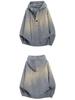 Men's Autumn Solid Color Hooded Knit Sweater - Casual Long Sleeve Warm Pullover for Teens