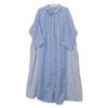 Nest Robe 01243-1140 Blue Deadstock Linen One Piece Dress F blueUsed