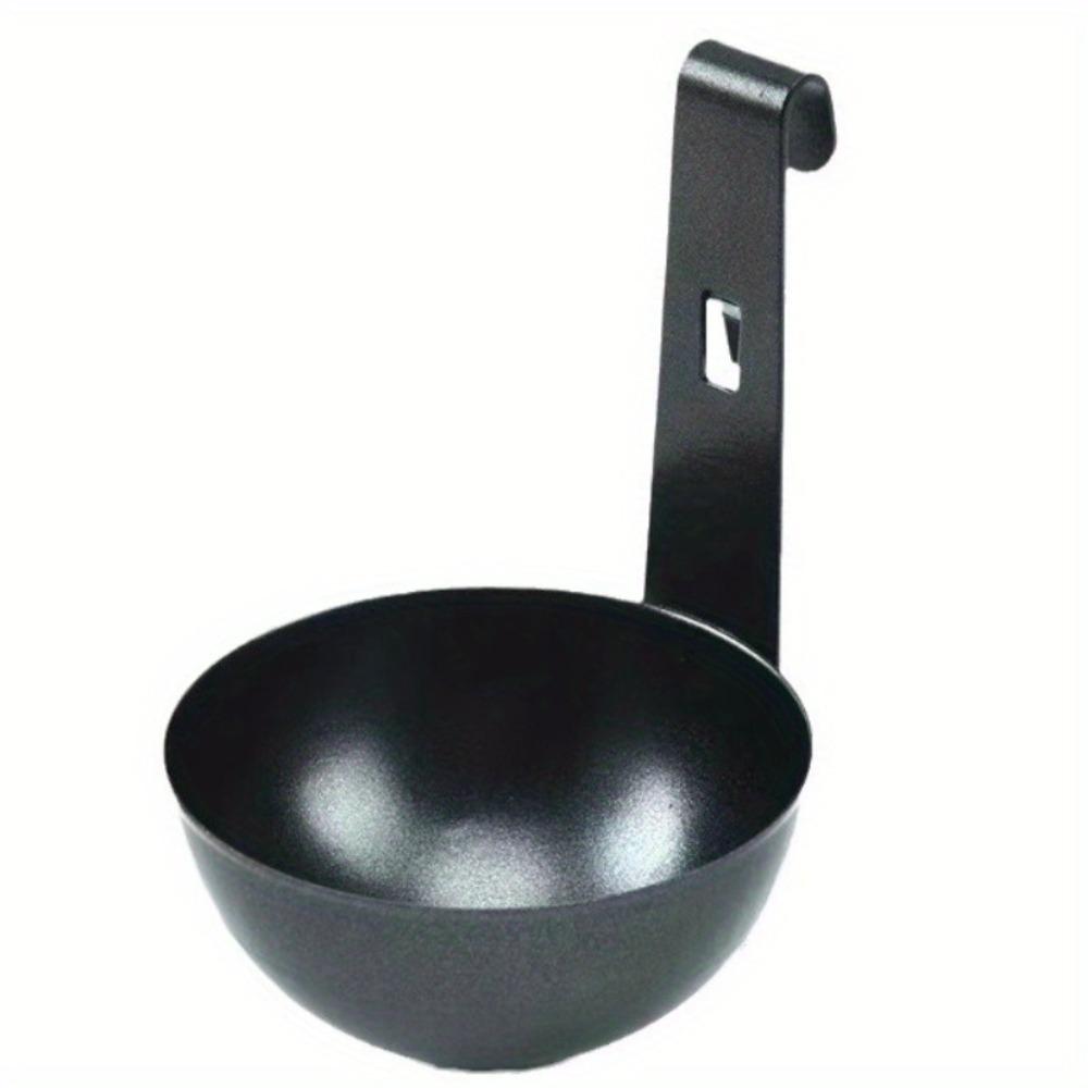 

Яйцеварка из нержавеющей стали — простой в использовании кухонный гаджет с антипригарным покрытием для идеального приготовления яиц всмятку и вкрутую. Яйцеварка, венчик для взбивания яиц. чёрный