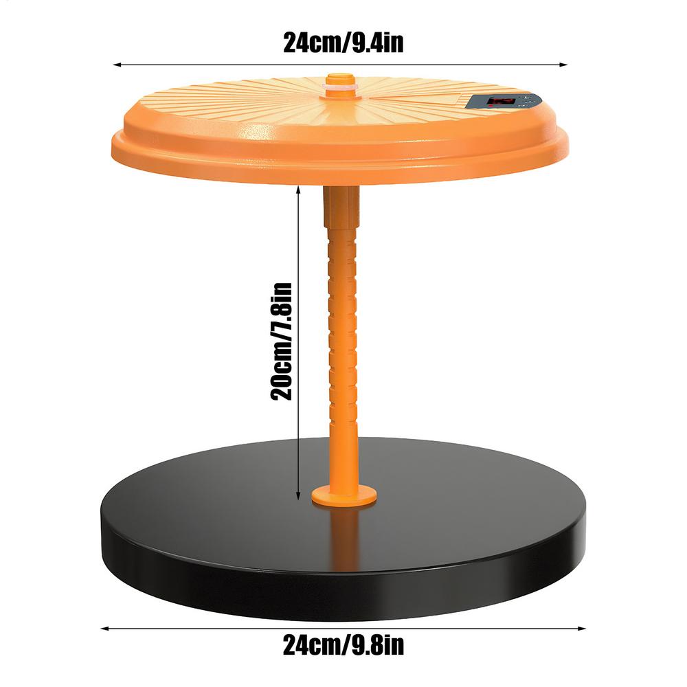 Chick Brooder Plate 35W Chicks Heating Brooder Plate Height Adjustable Poultry Warmer for Winter Poultry Duckling Quail Coop чёрный