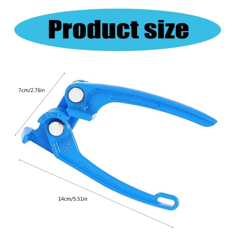 Versatile Pipe Bender Simple Operate Bending Tool Manual Pipe Bending Tool Carbon Steel Bender for Builders & Homeowners