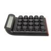 Blue Switch Calculator 20 Keys Intelligent Shutdown Detachable Slip Resistant Mechanical Calculator with 10 Digit LCD