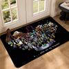 Felpudo Juego U-Undertale Habitación Infantil Decoración Dormitorio Balcón Felpudo Antideslizante Felpudo Sala de Estar Alfombra de Área