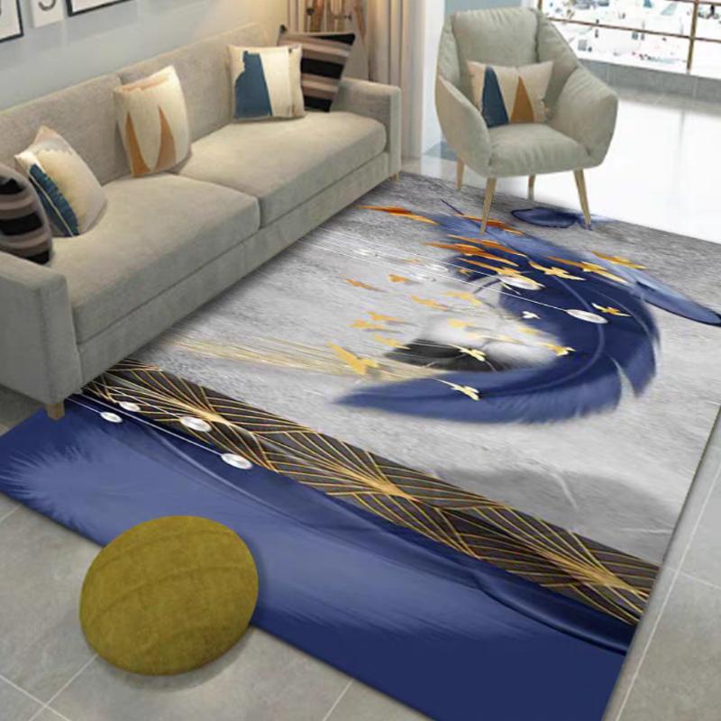 Nordic Minimalist Style Carpets for Living Room Teenager Room Decoration Carpet For Home Rugs Thicken Non-Slip Floor Mats