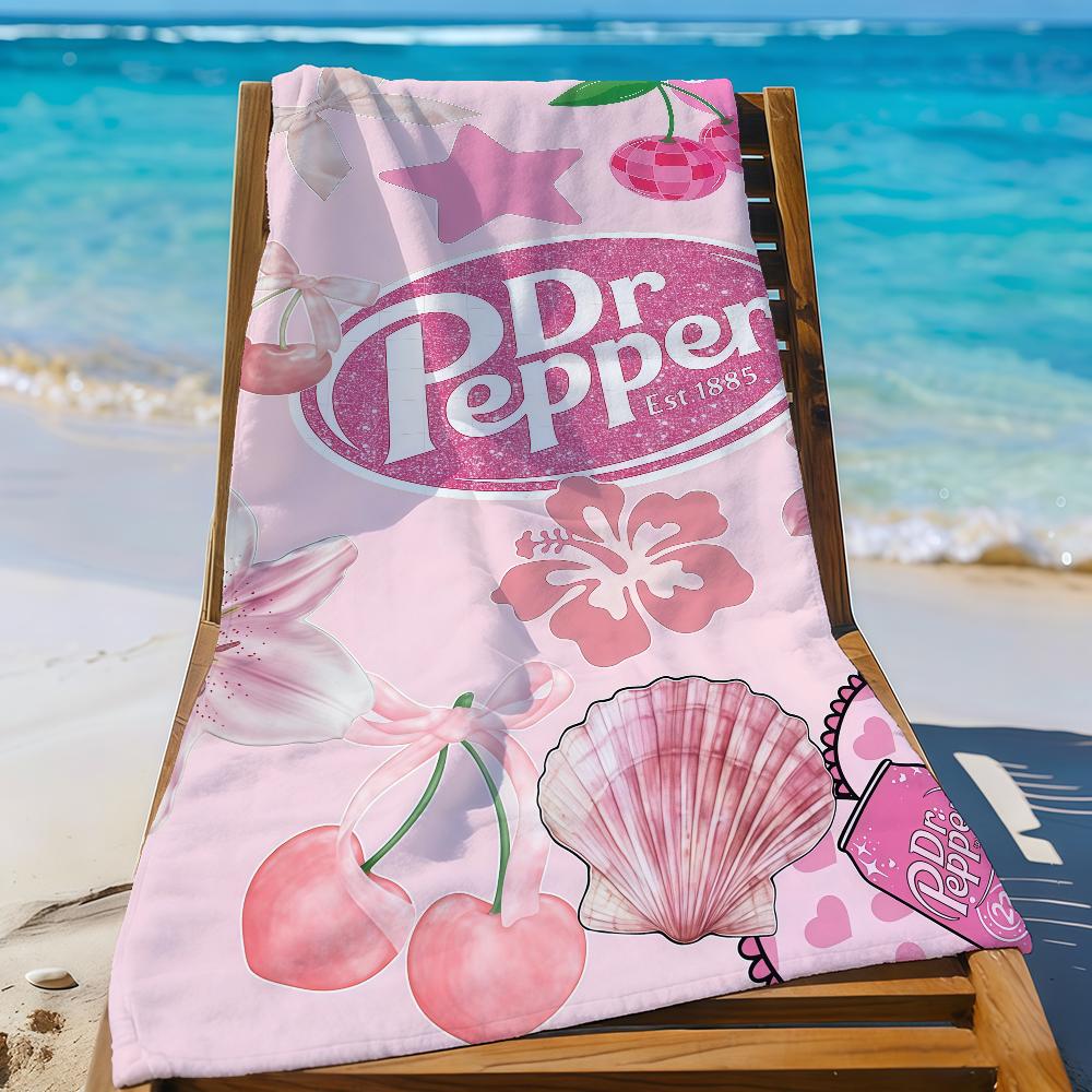 

Fashion D-Dr Brand P-Pepper-S Towel Sports Quick Dry Travel Camping Gear Sandproof Soft Light Large Beach Towel W40*H60(CM)