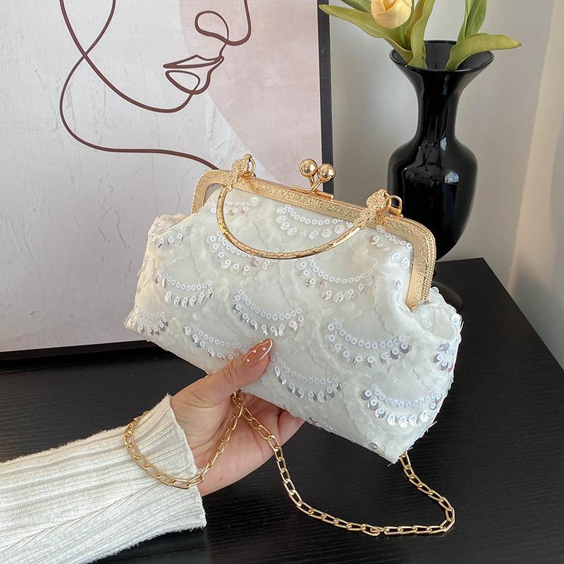 Nischen-Design-Sinn leicht-luxuriös hochwertig ästhetische Handtasche Sommer beliebt vielseitig Schulter-Umhängetasche Damen