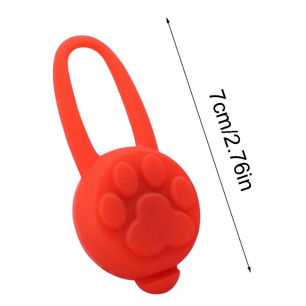 Anti-lost Dog Collar Pendant for Dog Puppy Night Walking Safety Dog Collar Light