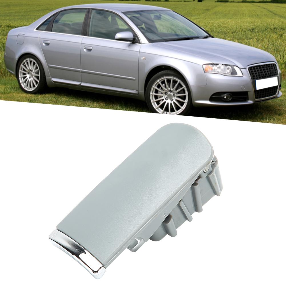 Glove Box Lid Handle Puller 8E1857131 Replacement Gray Fit for A4 8E B6 B7 2001‑2007Without Hole
