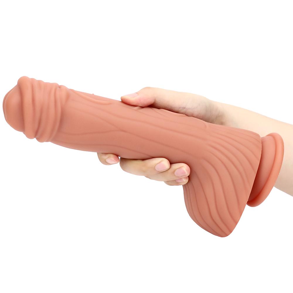 Silica Gel realistická simulace Velké dildo s popruhem Sexuální hračka pro penis Žena vaginální anální masturbátor péro s přísavkou pro ženy lesbické