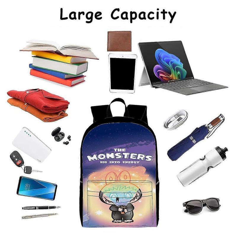 Backpack, with Multiple Organizational Compartments, Fits 15.6 Inch Notebook, for Travel, Teen, Business Work K714