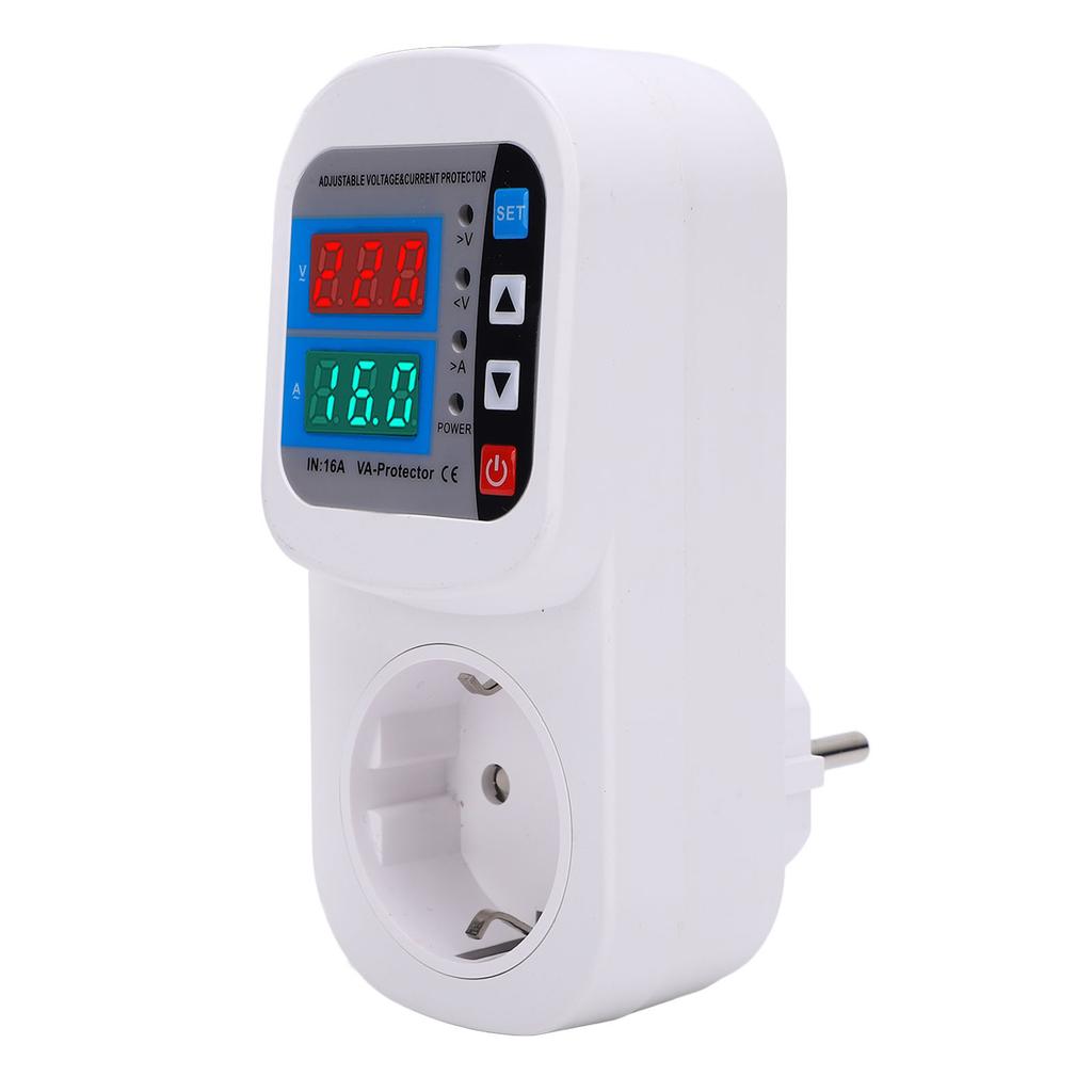 S Protector Outlet 16A Automatic   Voltage Current Protector -Watchdog -  Authority Current   Protector