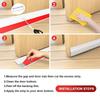 Door  Sweeps Seal Strips with Soundproof Designings Effective Noise Blocking Self Adhesive Sealing for Indoor Environment