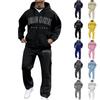 Men's Zippered Sweatshirt Jacket Suit Men's Casual Sports Suit Sweatshirt Suit