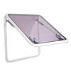 600x600mm Boat Skylights Window Square Push Out Deck Porthole Skylights Ventilation Hatch with Support Rod for Yacht