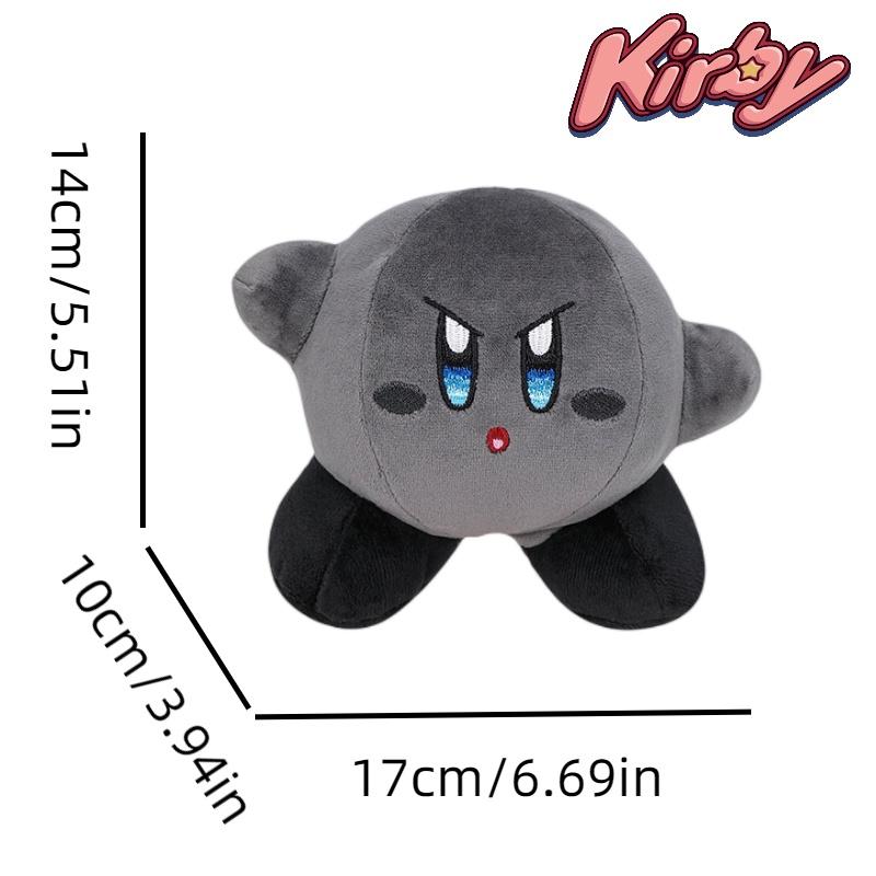 Злой черный Кирби плюшевая игрушка 5 дюймов мягкая игрушка с ПП хлопковым наполнителем