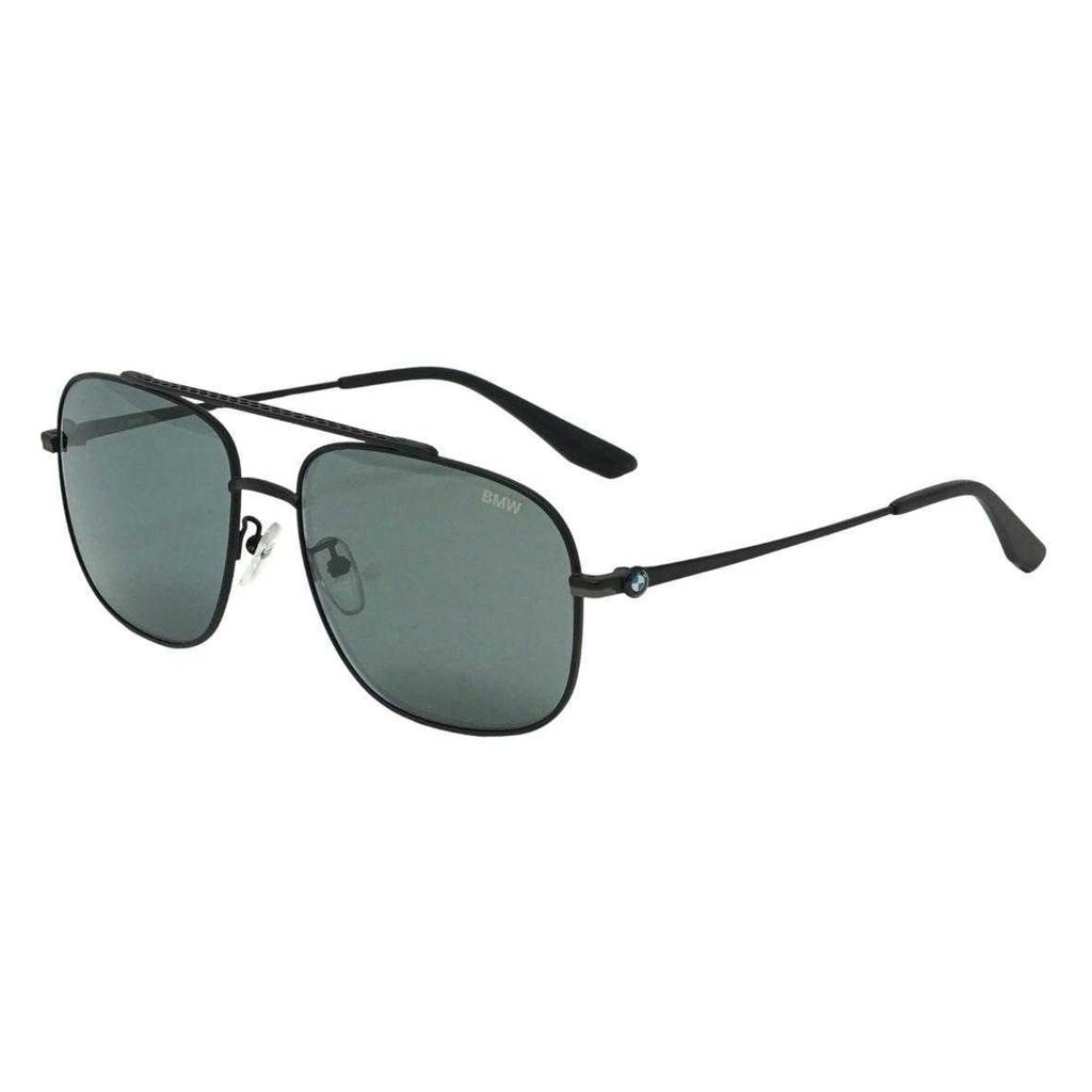 BMW Mens Matte Pilot Sunglasses