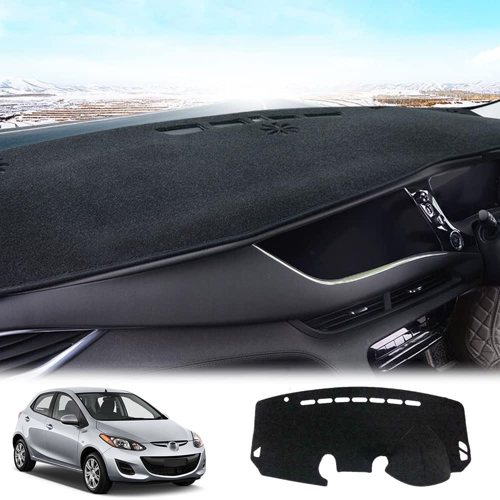 LEXLEYS Mazda Demio DE Series Dashboard Protective Interior Floor Car and Insulation 2007 September Mat, Mat, Mat, Sunscreen, (July - 2014)