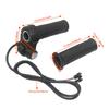 E-Motorcycle Throttle Grip Universal Electric Bicycle Scooter Wire Twist Throttle Grip with 2 Keys Waterproof Speed Controller