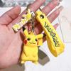 Pokemon Keychain Pikachu Anime Cute Action Figure Cartoon Fashion Charmander Psyduck Doll Keyring Car Bag Ornaments Kid Gifts